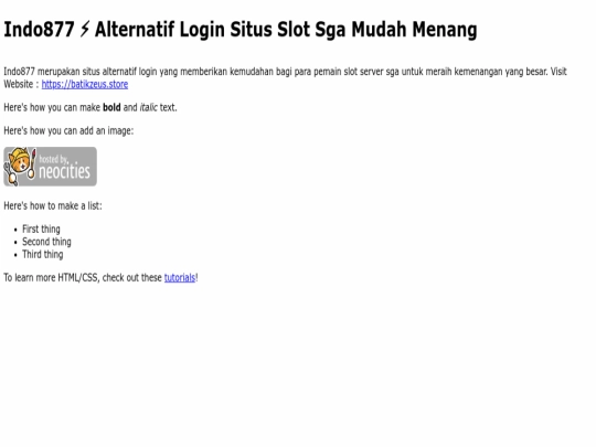 index screenshot