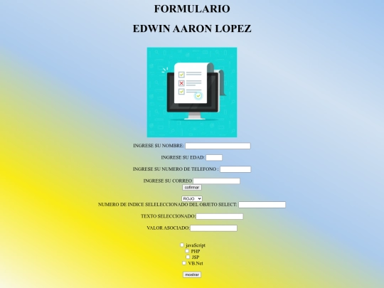 formulario screenshot