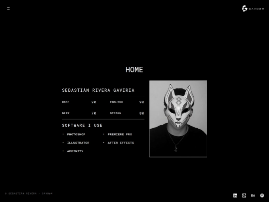 model/home screenshot