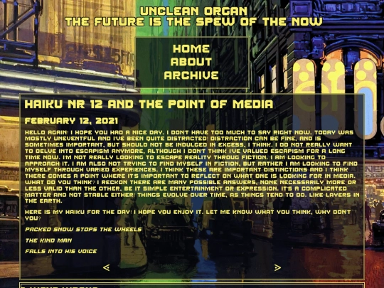 posts/2021-02-12-Haiku-Nr-12-and-the-point-of-media screenshot