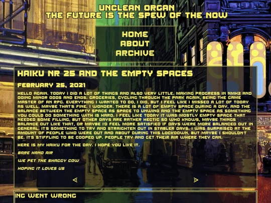 posts/2021-02-25-Haiku-Nr-25-and-the-empty-spaces screenshot
