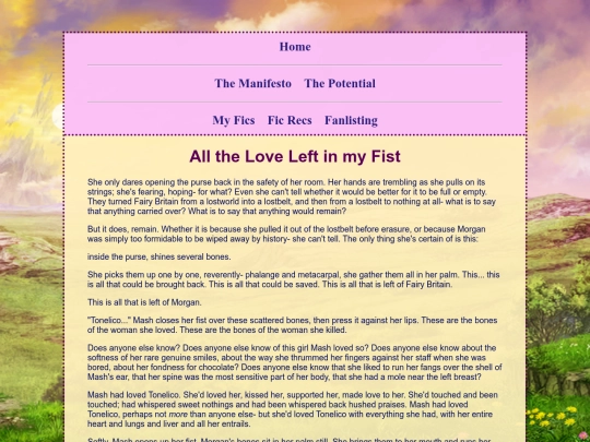 fics/All-the-Love screenshot