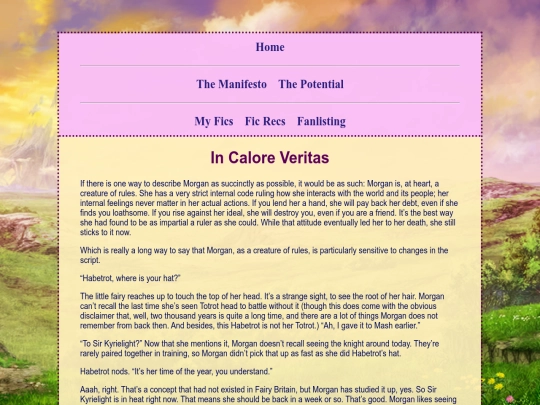 fics/In-Calore-Veritas screenshot