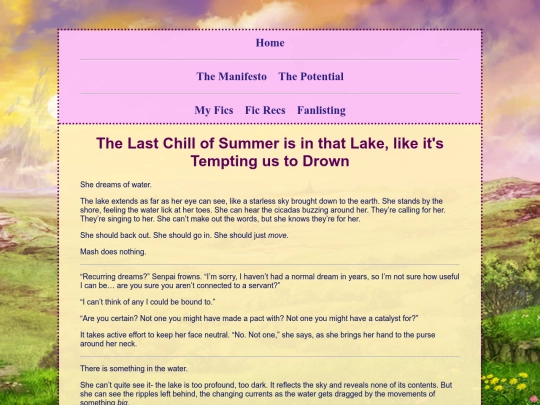 fics/The-Last-Chill-of-Summer screenshot