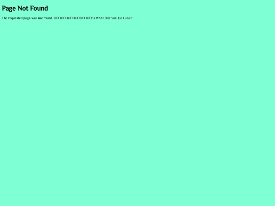 not_found screenshot