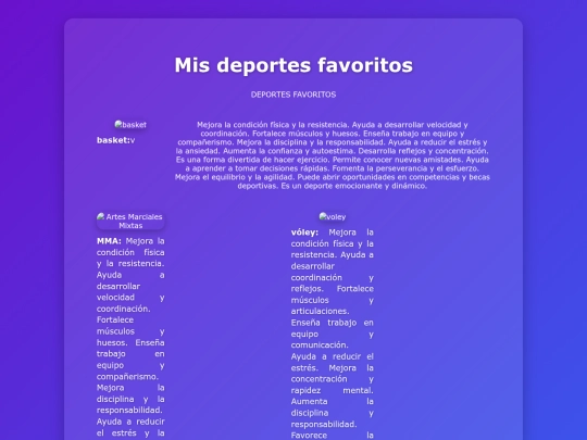 deportes screenshot