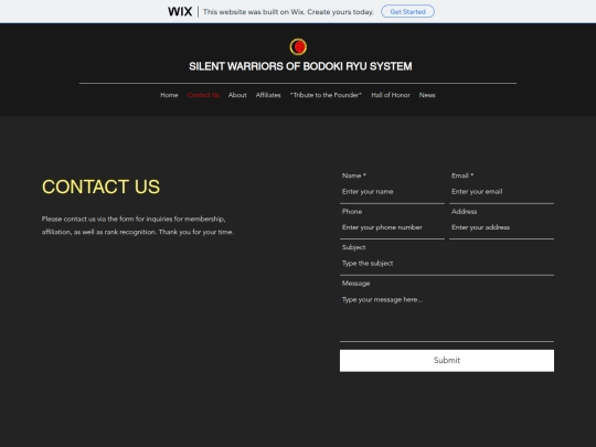contact screenshot