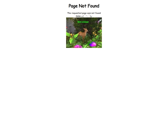 not_found screenshot