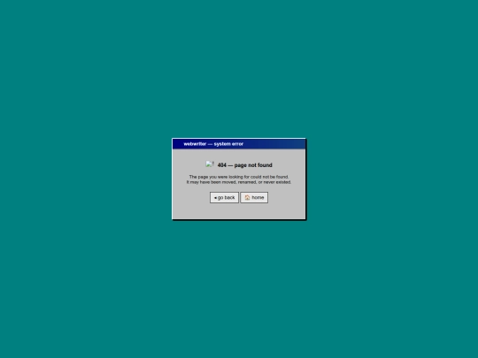 not_found screenshot