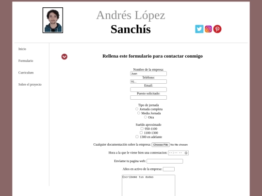 coso/formulario screenshot