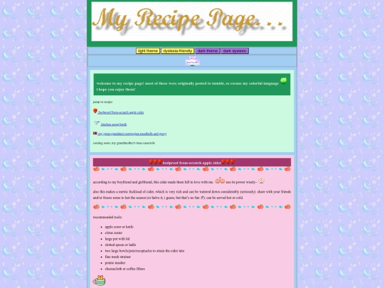 myrecipes screenshot
