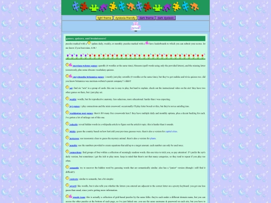 puzzles screenshot