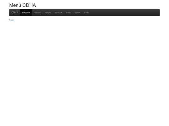 aplicaciones/menu screenshot