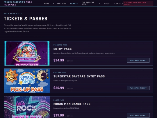 tickets screenshot