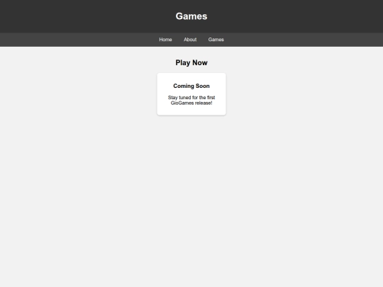 games screenshot
