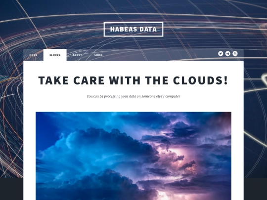 cloud screenshot