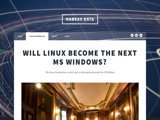 linux-foundation screenshot