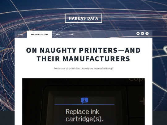 printers screenshot