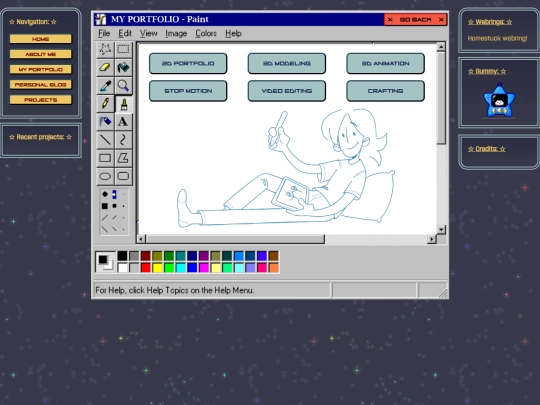 portfolio screenshot