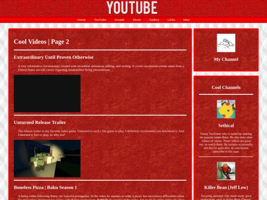 youtubepage2 screenshot
