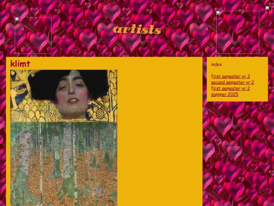 archiveartists screenshot