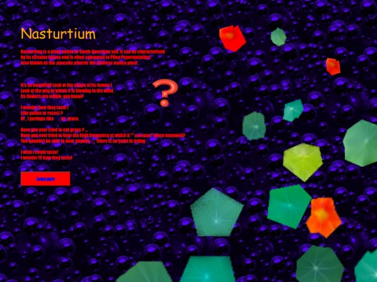 nasturtiums screenshot