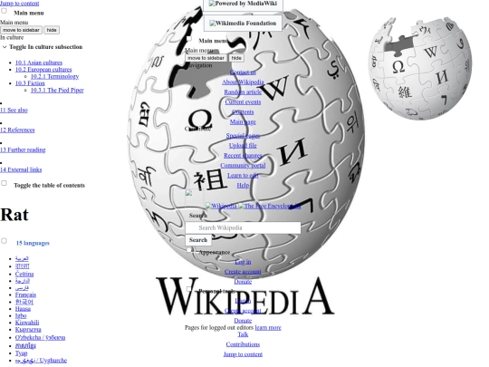 wikipedia screenshot