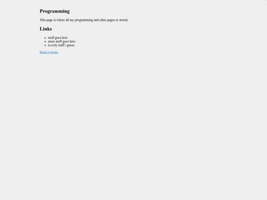 Programming screenshot