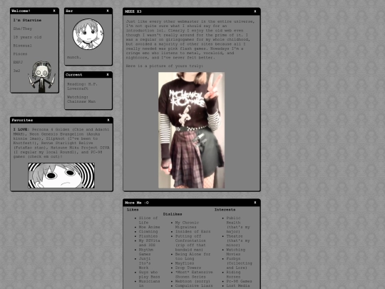 AboutMe screenshot