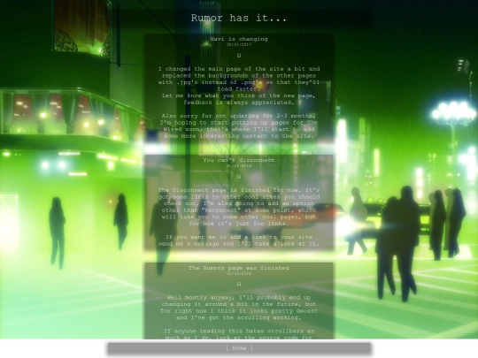 rumors screenshot