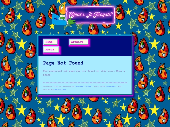 Blog files/Blog/not_found screenshot
