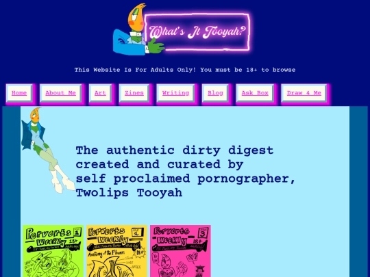 Links/Zines/PervertsWeekly screenshot
