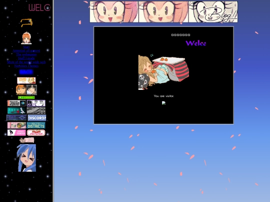blog/diary screenshot