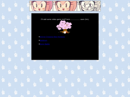blog/games screenshot