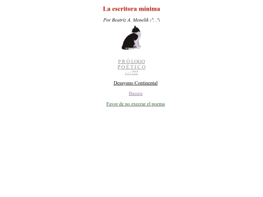 laescritoraminima screenshot