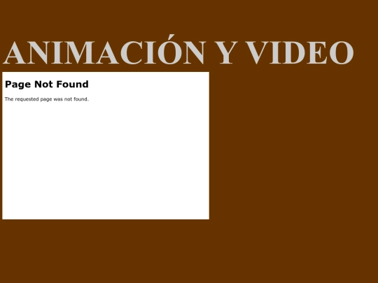 ANIMACION Y VIDEOS screenshot