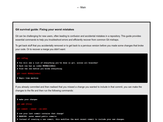 tech/git screenshot