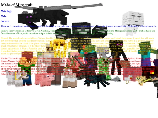 Mobs screenshot