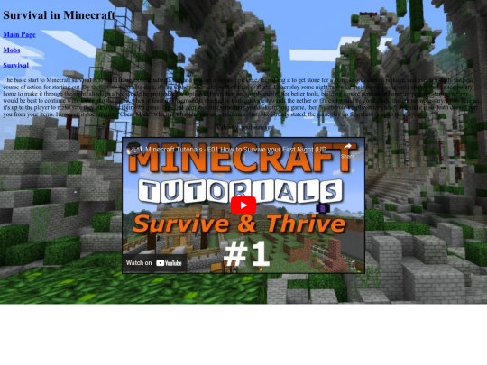 Survival screenshot