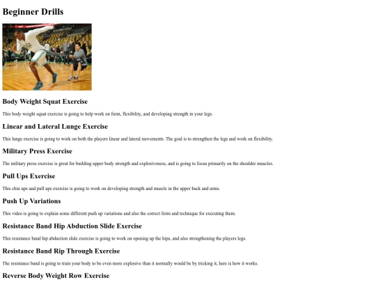 GuideToBasketball/WorkoutDrills/workout screenshot