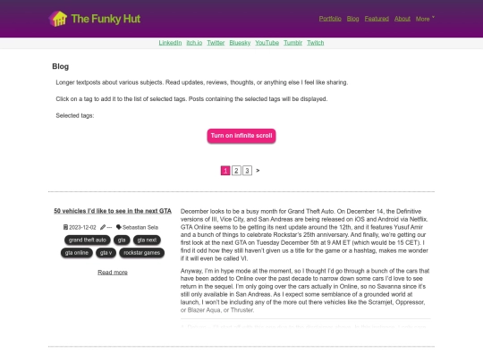 blog screenshot