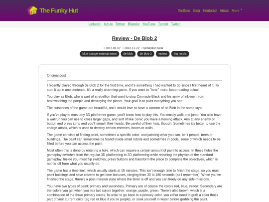 blog/post/review-de-blob-2 screenshot