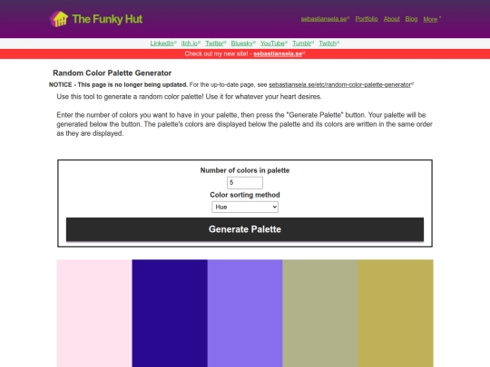 random-color-palette-generator screenshot