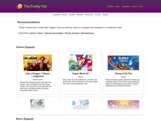recommendations screenshot