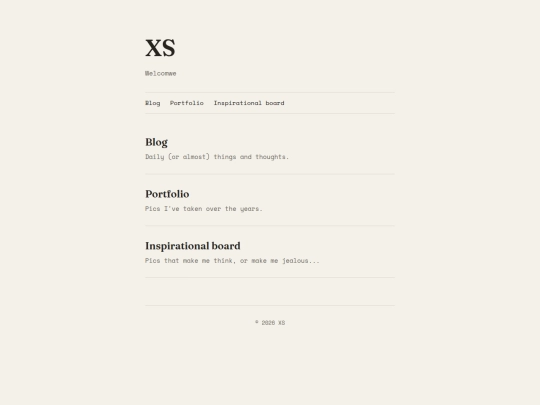 menu screenshot