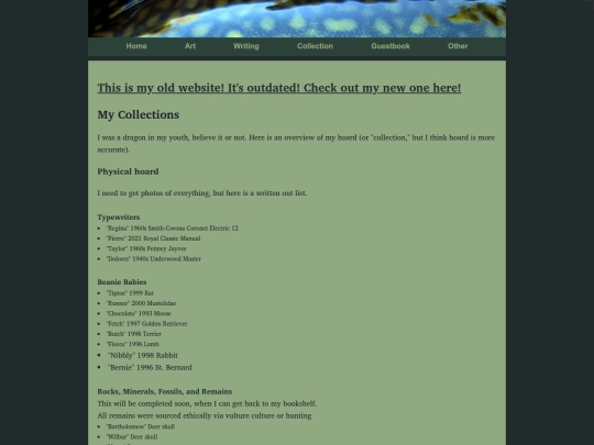 collections screenshot