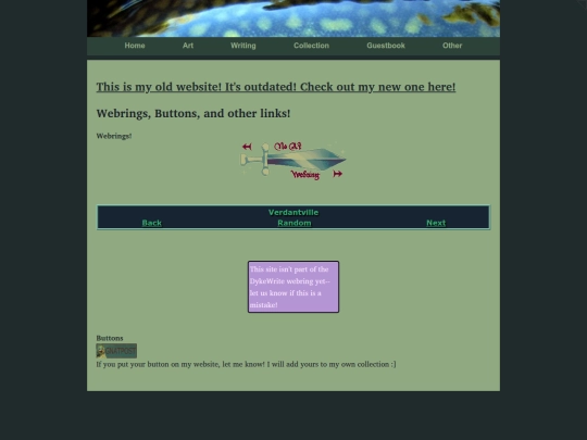 links screenshot