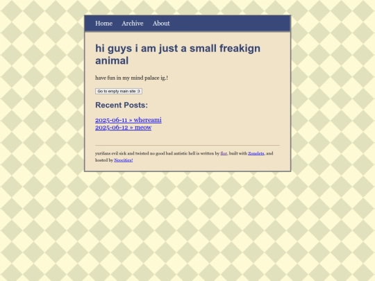 blog screenshot