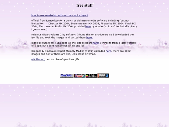 neostuff screenshot