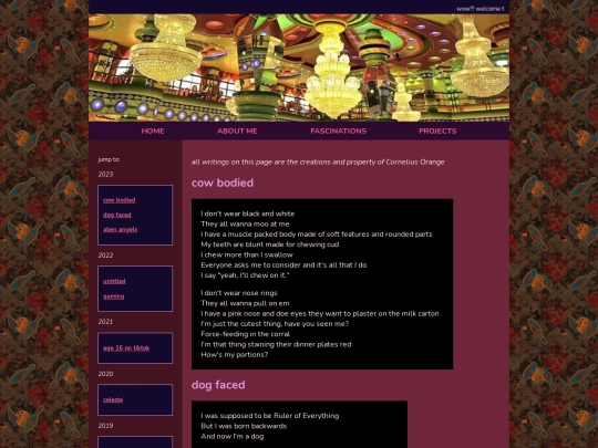 poetry screenshot